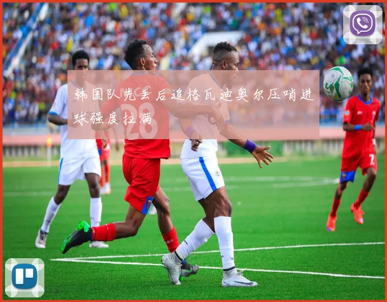 韩国队先丢后追格瓦迪奥尔压哨进球强度拉满