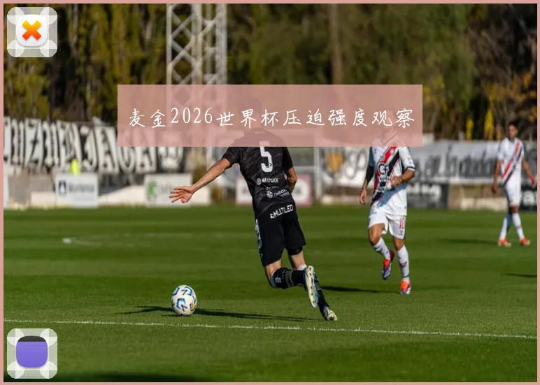 麦金2026世界杯压迫强度观察